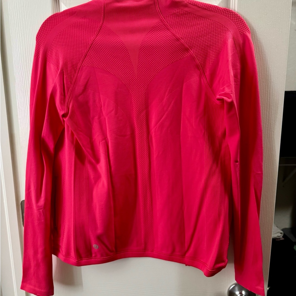 Lululemon pink zip up